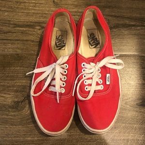 Red Vans